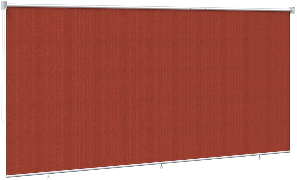 Lauko roletai 90% UV blokavimui Terakota 240 x 230 cm HDPE