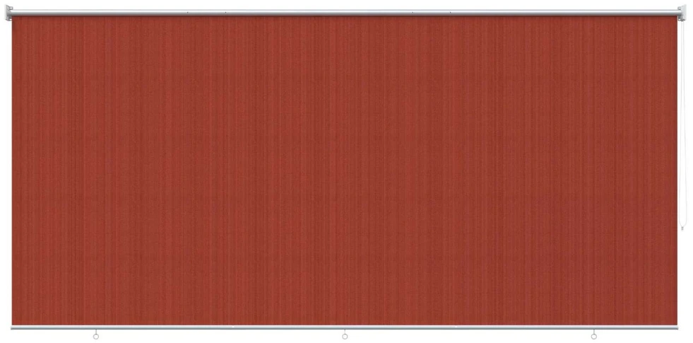 Lauko roletai 90% UV blokavimui Terakota 400 x 230 cm HDPE