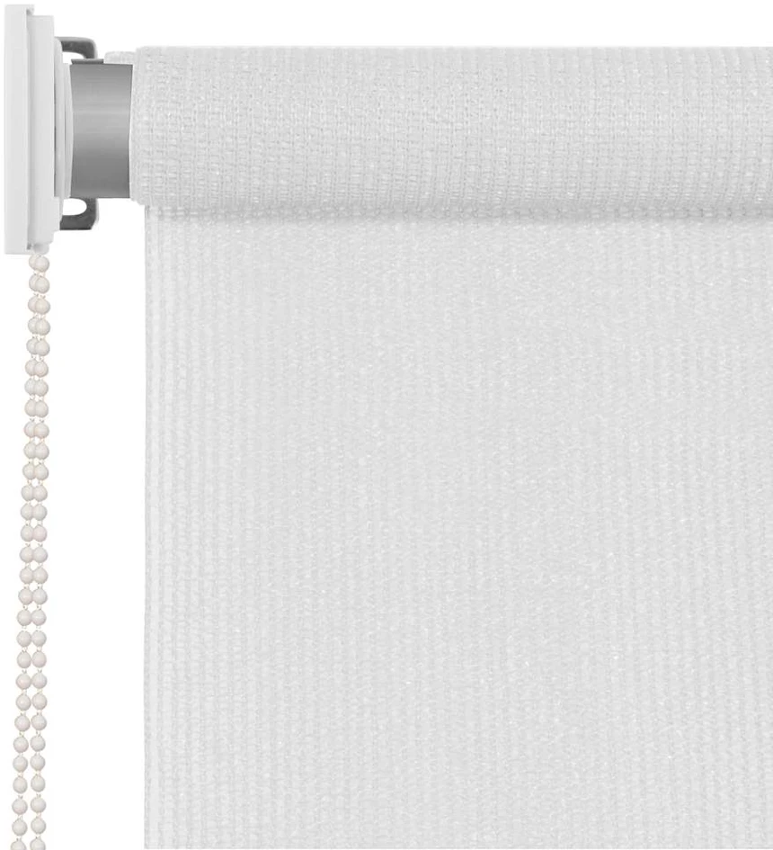 Lauko roletas, 125 (plotis) x 230 (aukštis) cm, baltos spalvos