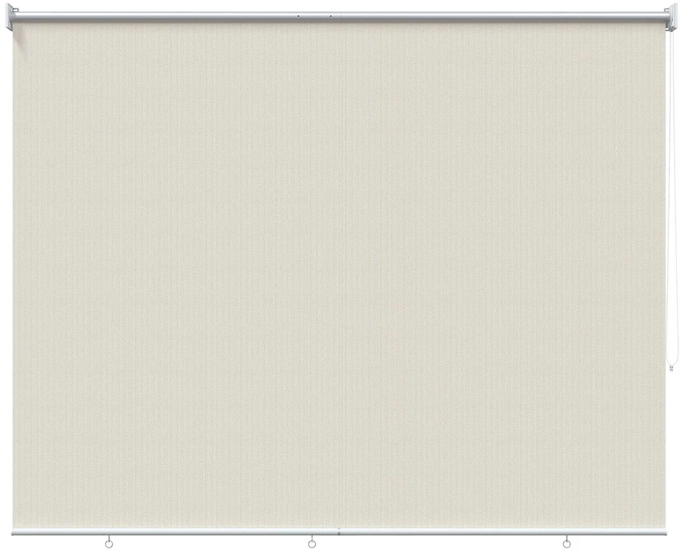 Lauko roletas, 120x230cm, kreminės spalvos