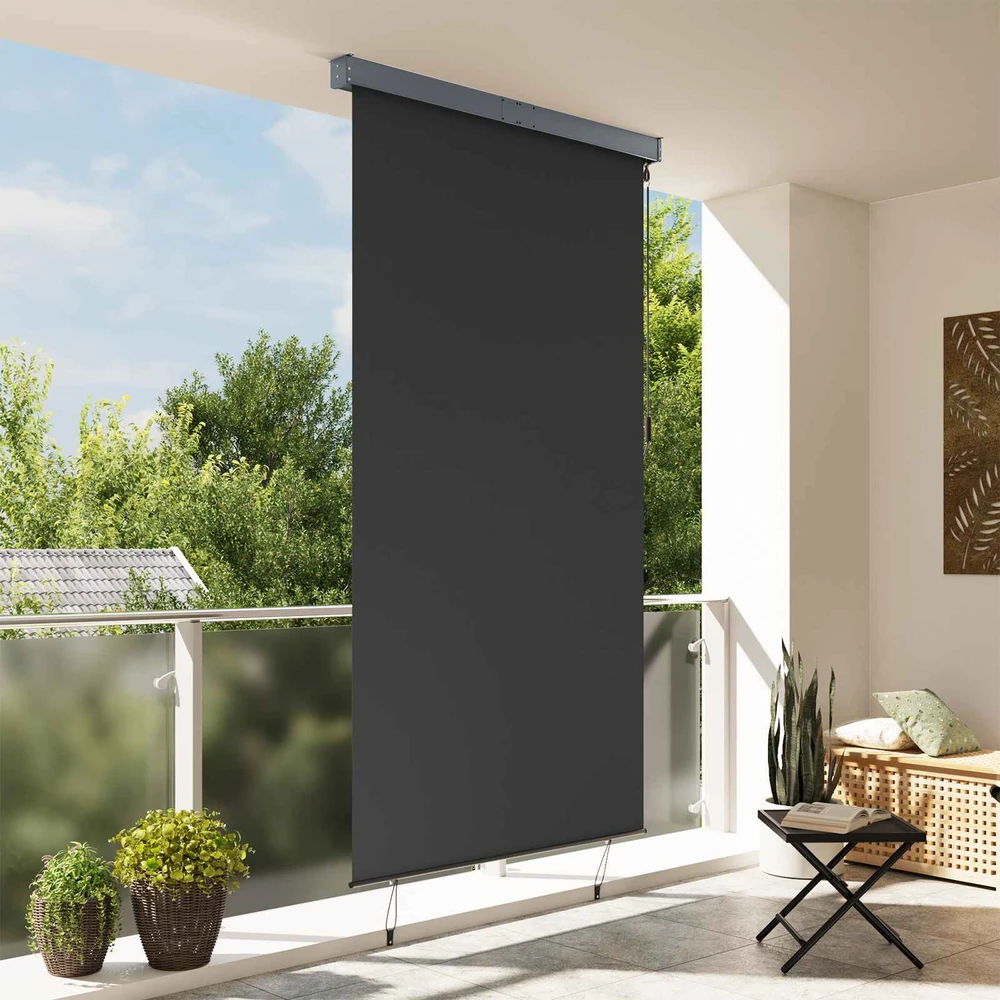 Lauko roletas, 140x250 cm, antracito spalvos