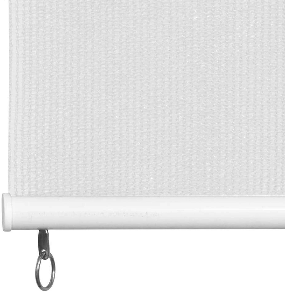 Lauko roletas, 145 (plotis) x 140 (aukštis) cm, baltos spalvos