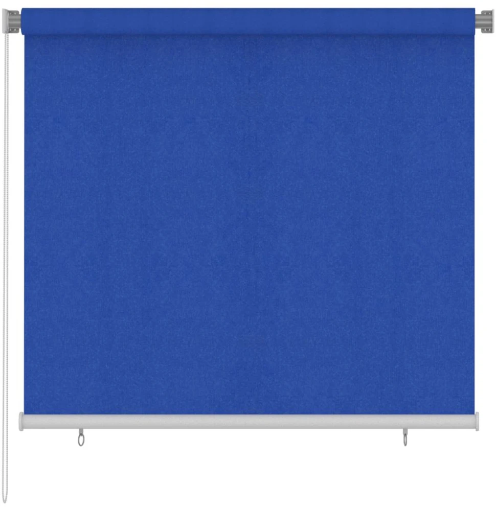 Lauko roletas, mėlynos spalvos, 160x140cm, HDPE
