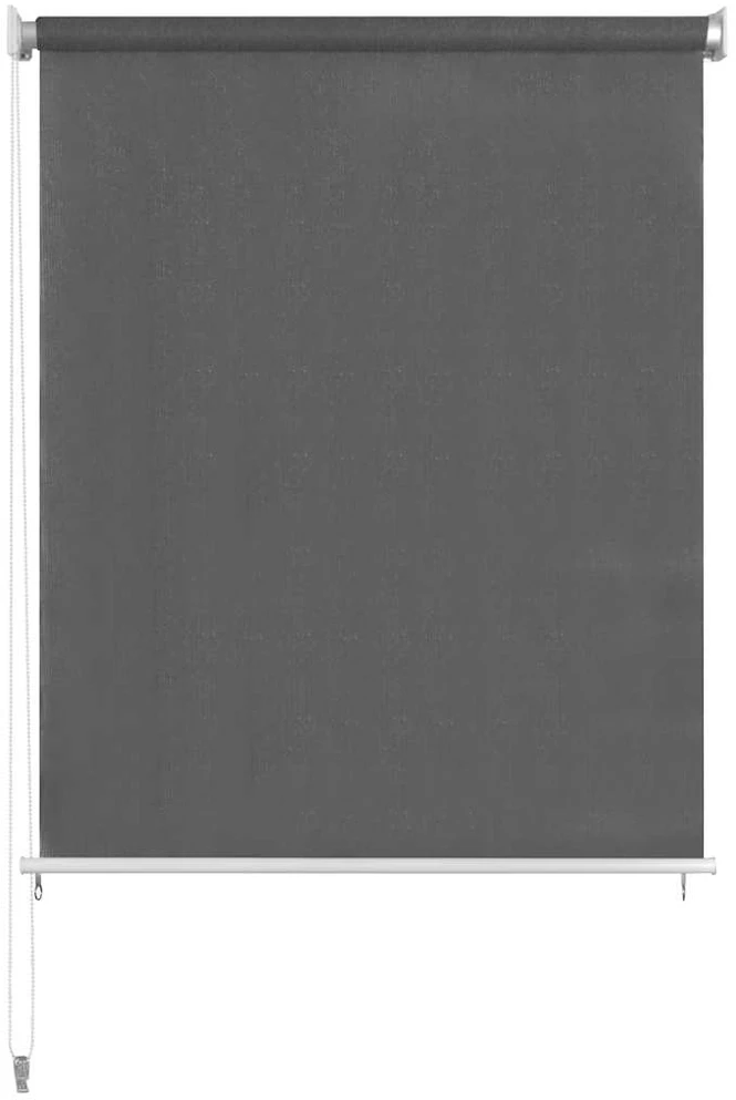 Lauko roletas, 185 (plotis) x 140 (aukštis) cm, antracito spalvos