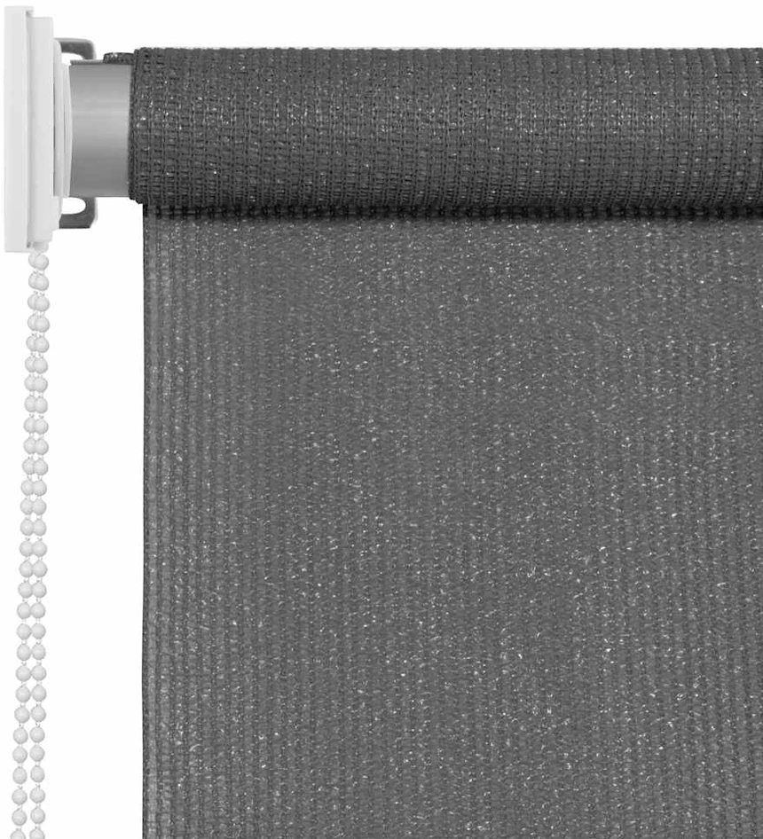Lauko roletas, 185 (plotis) x 140 (aukštis) cm, antracito spalvos