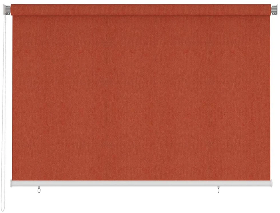 Lauko roletas, terakota spalvos, 220x140cm, HDPE