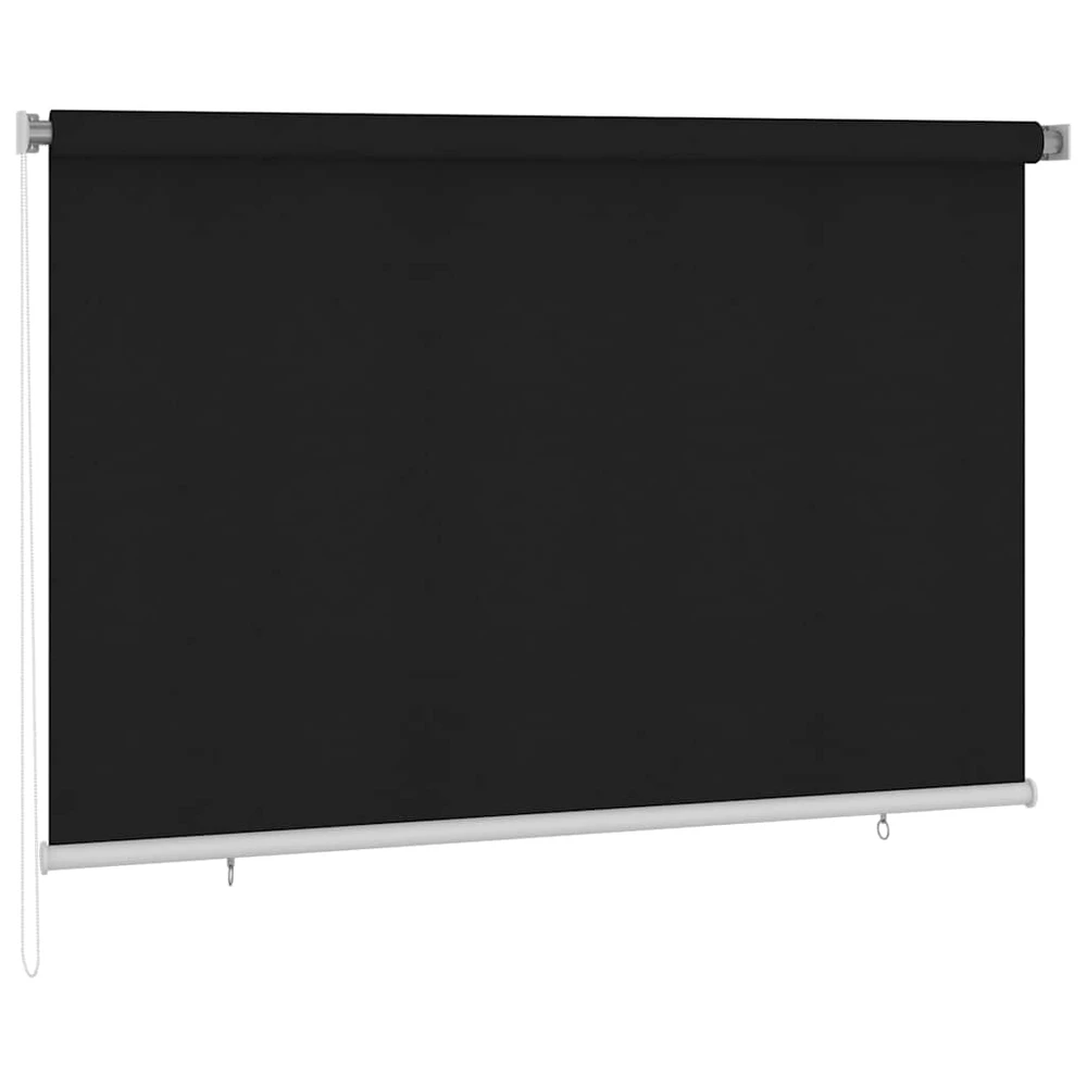 Lauko roletas, 225 (plotis) x 140 (aukštis) cm, juodos spalvos
