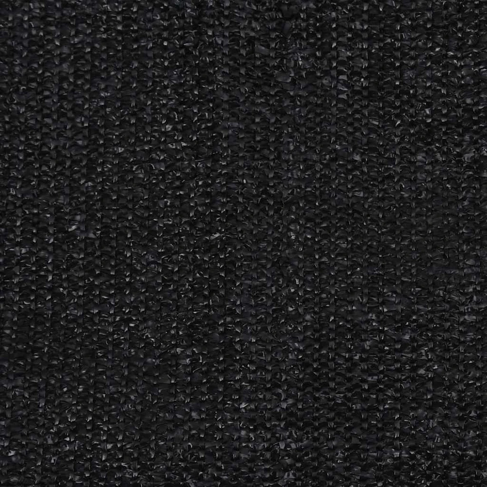Lauko roletas, 405 (plotis) x 140 (aukštis) cm, juodos spalvos, HDPE