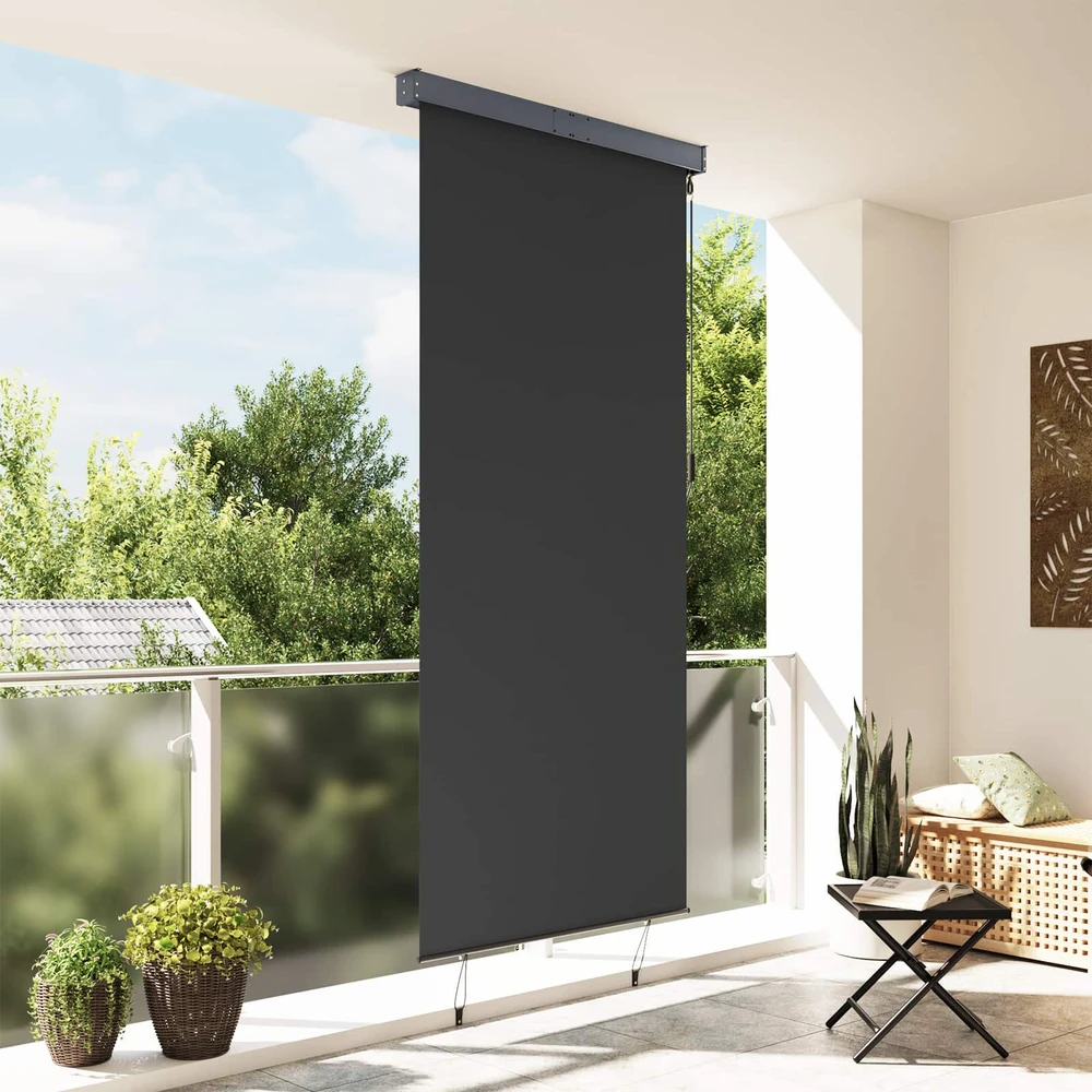 Lauko roletas, antracito spalvos, 120x250cm