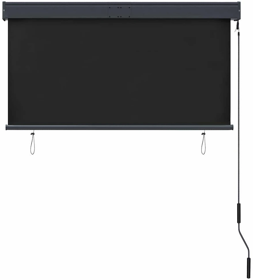 Lauko roletas, antracito spalvos, 120x250cm
