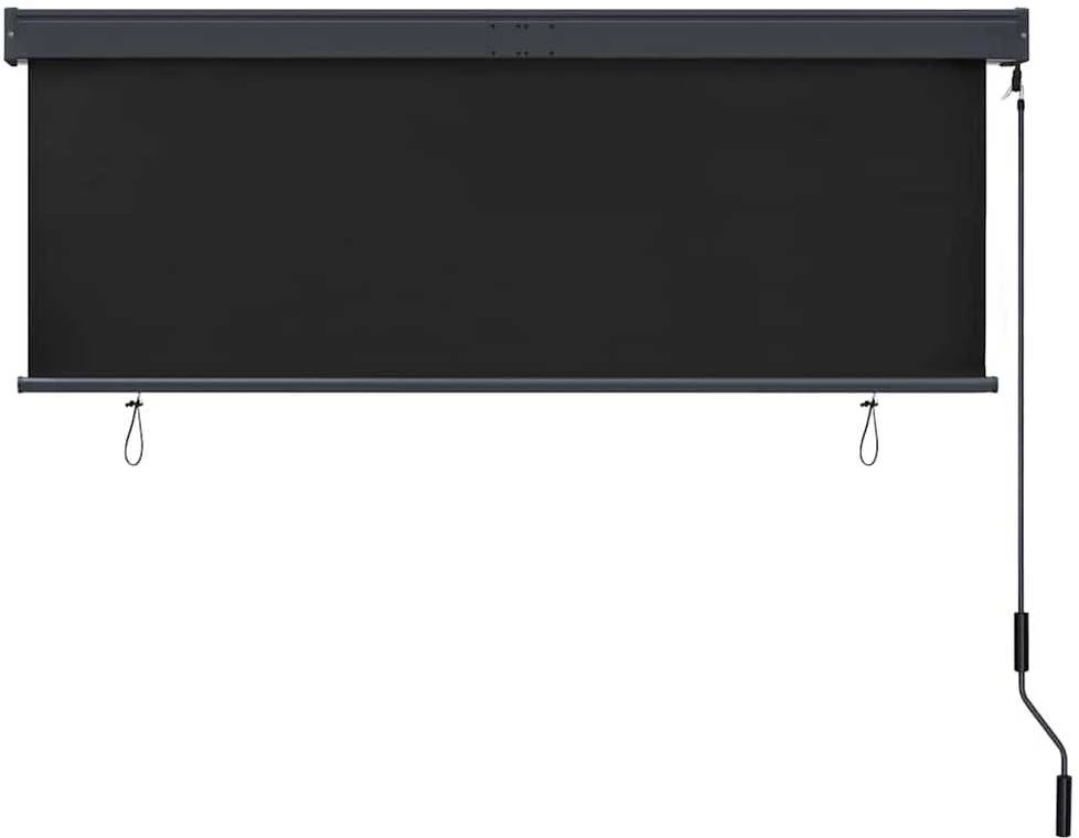 Lauko roletas, antracito spalvos, 160x250cm