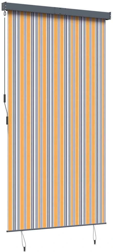 Lauko roletas, geltonos ir mėlynos spalvų, 140x250cm