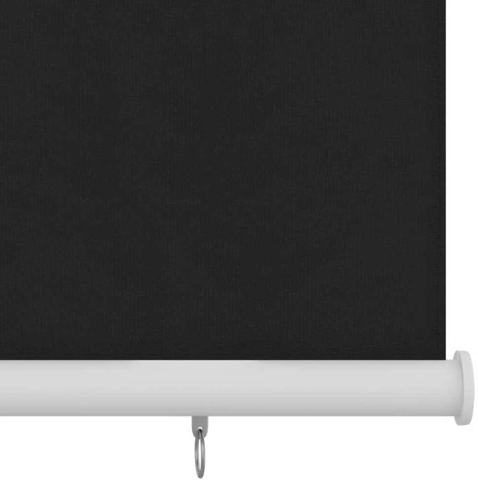 Lauko roletas, 105 (plotis) x 140 (aukštis) cm, juodos spalvos