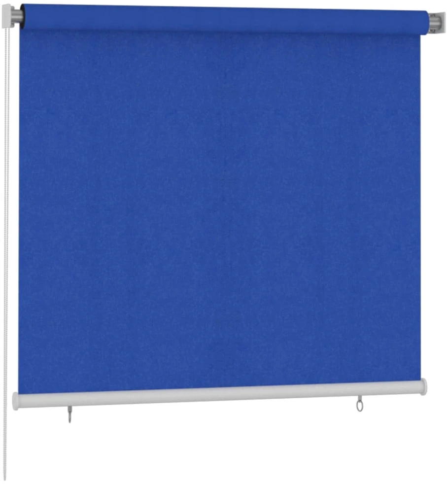 Lauko roletas, mėlynos spalvos, 160x140cm, HDPE
