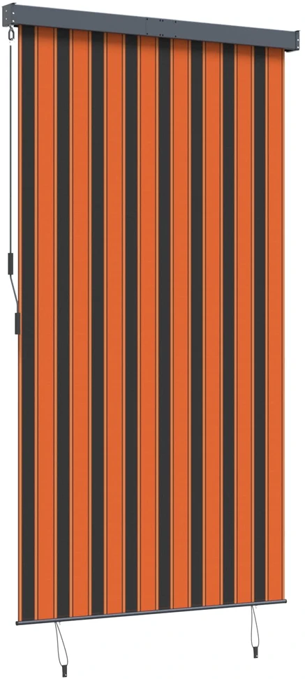 Lauko roletas, oranžinės ir rudos spalvų, 140x250cm