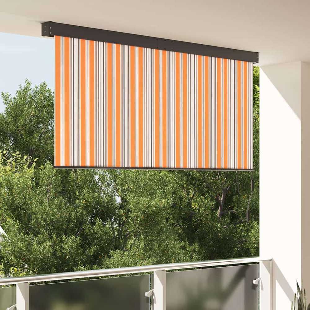 Roletas Geltona ir mėlyna 220 x 250 cm Audinys ir aliuminis