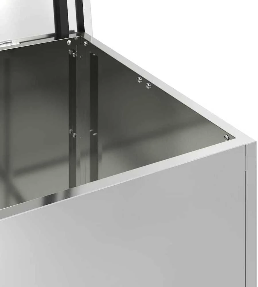 Sodo saugojimo pagalvių dėžė Galvanizuotas plienas 117 L