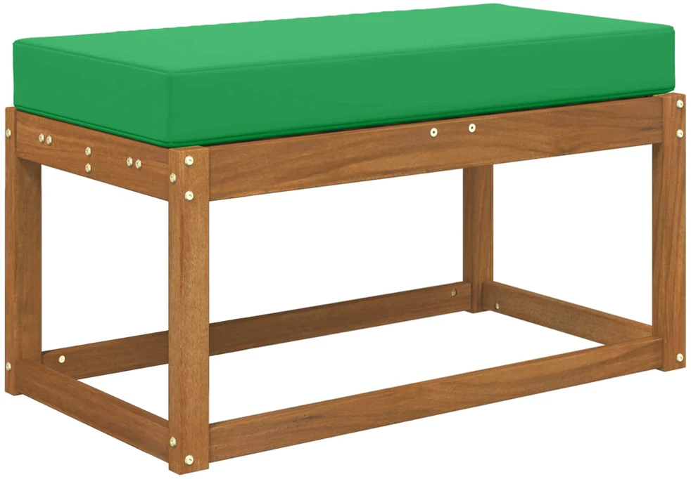 Lauko Sėdimosios Pagalvė 100% poliesteris Žalia 80 x 40 x 8 cm