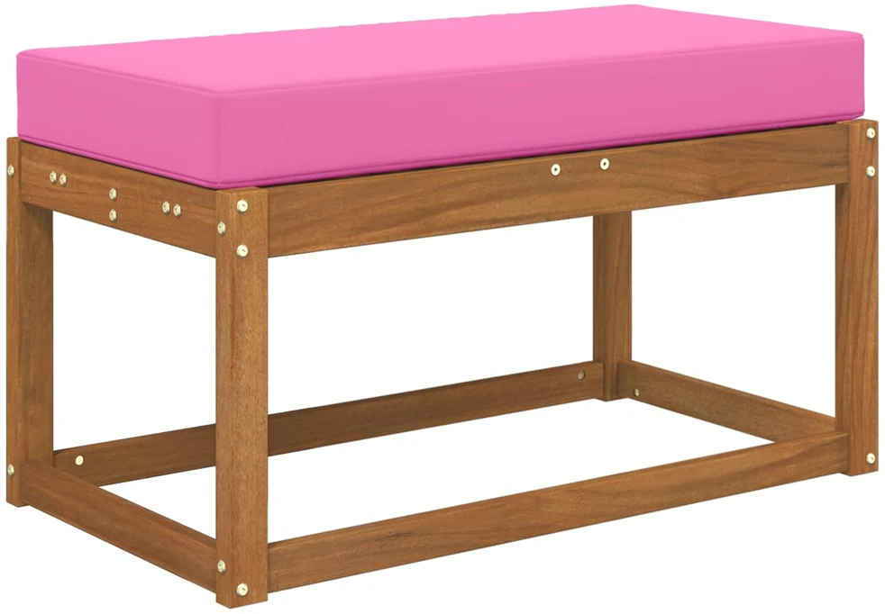 Lauko Sėdimosios Pagalvė 100% poliesteris Rožinė 80 x 40 x 8 cm