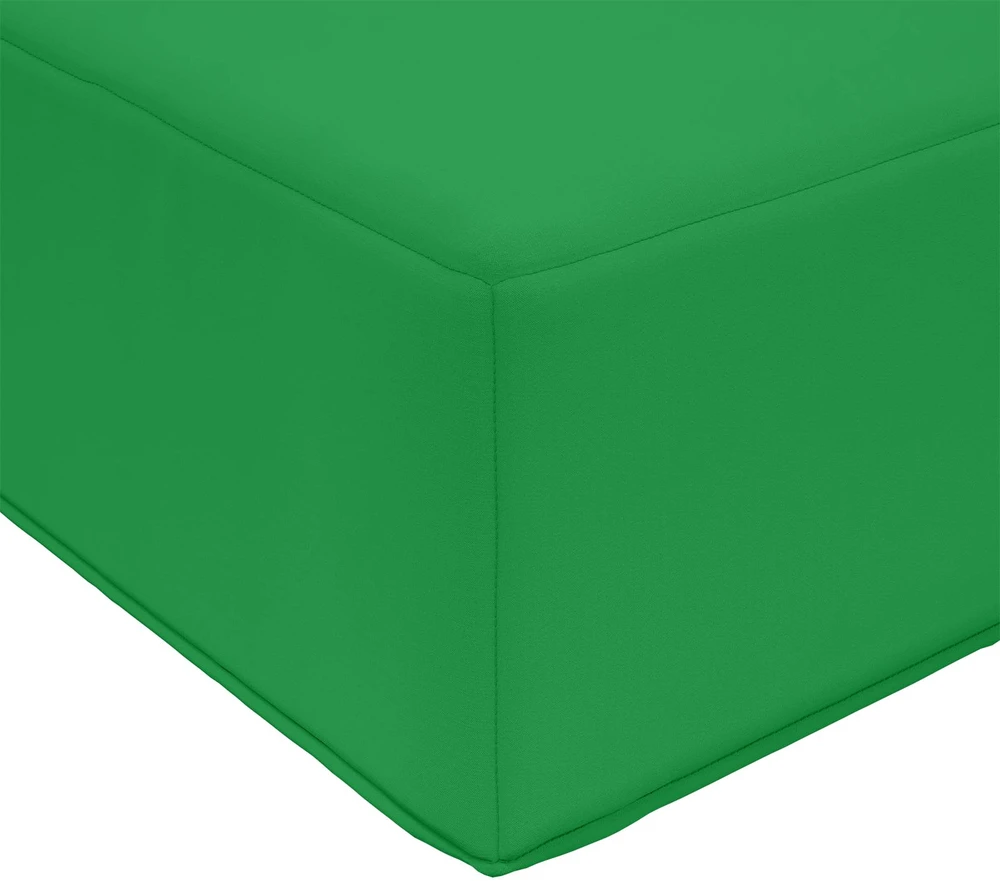 Lauko Sėdimosios Pagalvė 100% poliesteris Žalia 80 x 40 x 8 cm