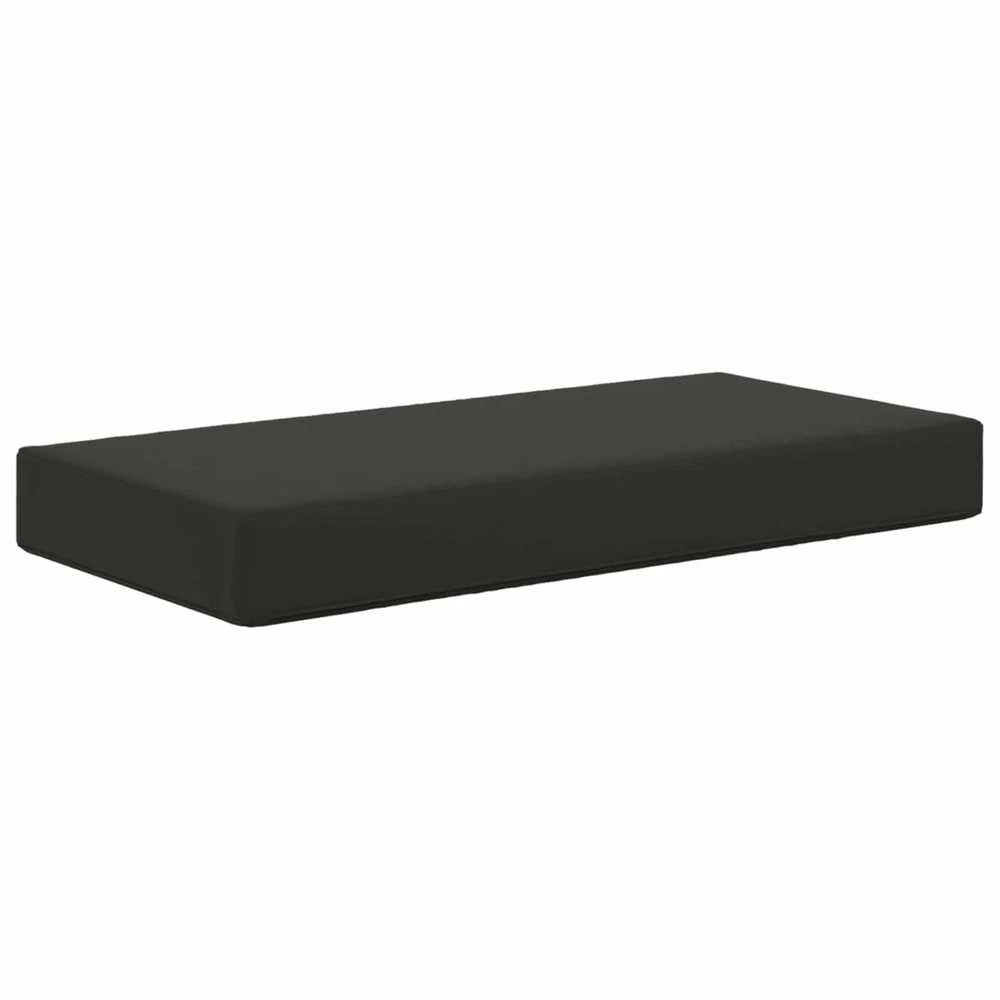 Lauko Sėdimosios Pagalvė 100% poliesteris Juoda 80 x 40 x 8 cm