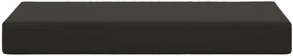 Lauko Sėdimosios Pagalvė 100% poliesteris Juoda 80 x 40 x 8 cm