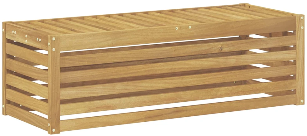 Lauko sėdynė suolelis Balta 115 x 43 x 37 cm