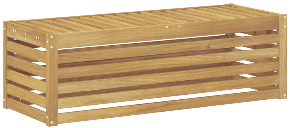 Lauko sėdynė suolelis Balta 115 x 43 x 37 cm