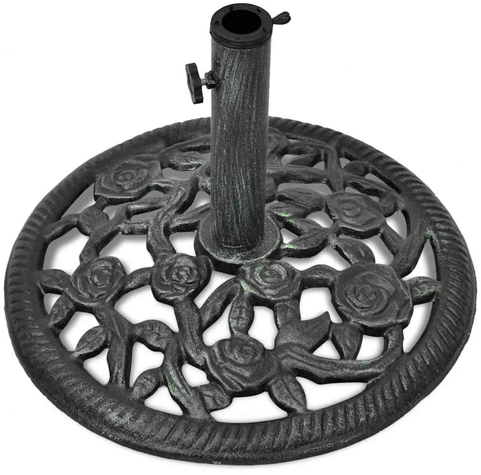 lauko skėčio pagrindas iš ketaus, 12 kg 48 cm