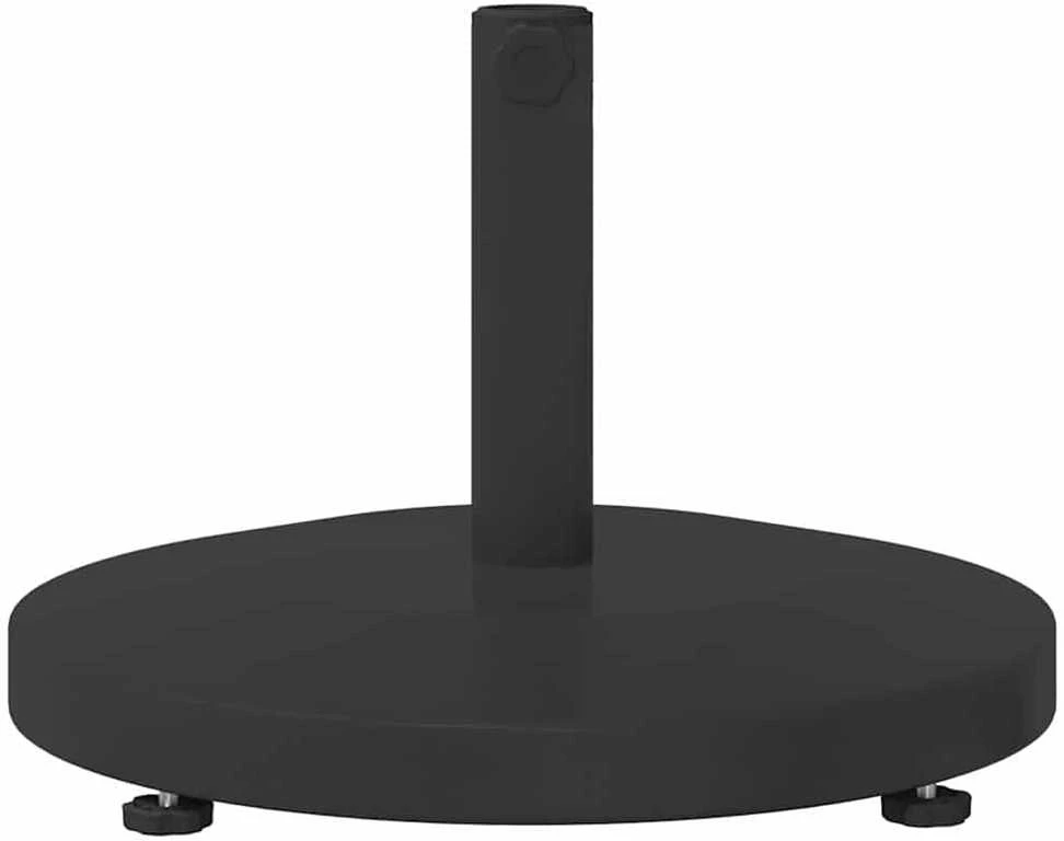 Skėčio pagrindas 24.6kg Juoda Apvali