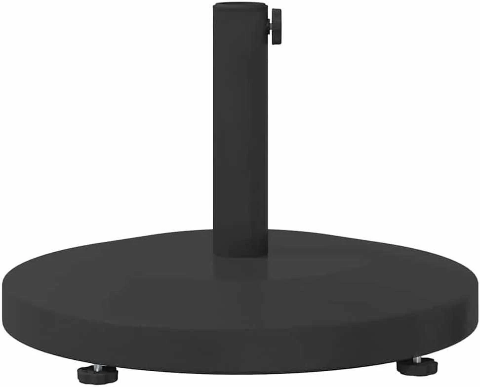Skėčio pagrindas 24.6kg Juoda Apvali