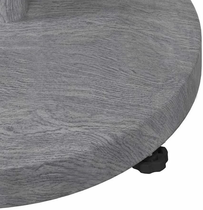 Skėčio pagrindas 24.35 kg Tamsiai pilka mediena Apvali