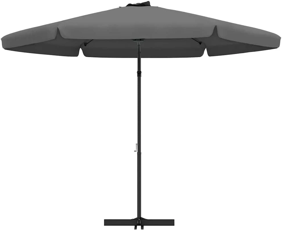 Lauko skėtis su plieniniu stulpu, antr. sp., 300 cm