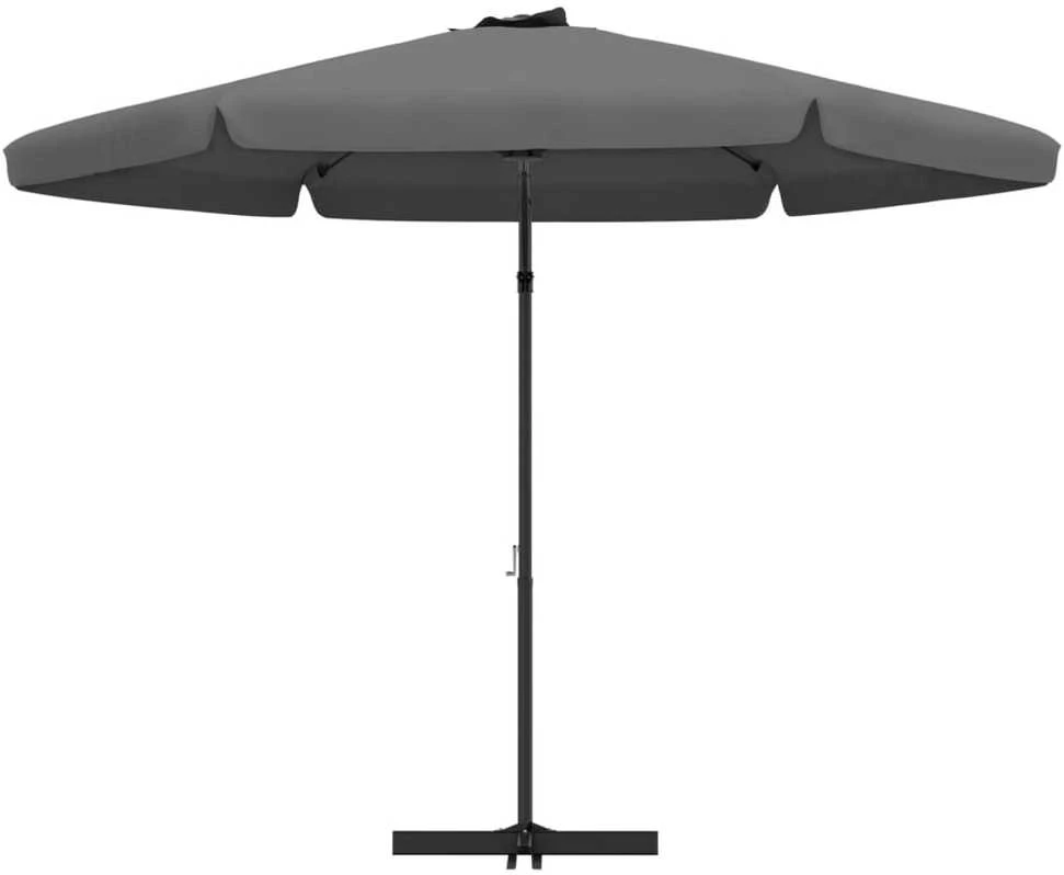 Lauko skėtis su plieniniu stulpu, antr. sp., 300 cm