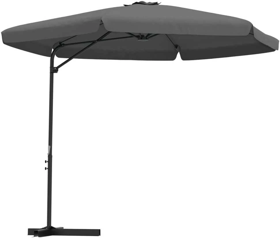 Lauko skėtis su plieniniu stulpu, antr. sp., 300 cm