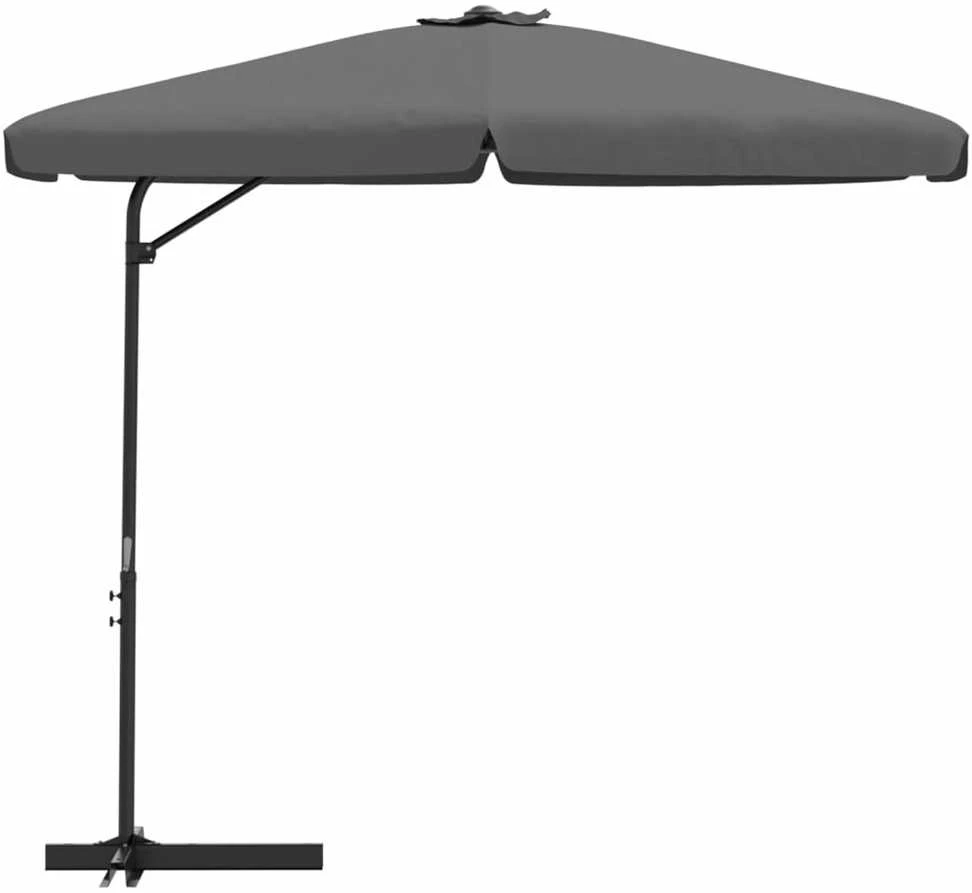 Lauko skėtis su plieniniu stulpu, antr. sp., 300 cm