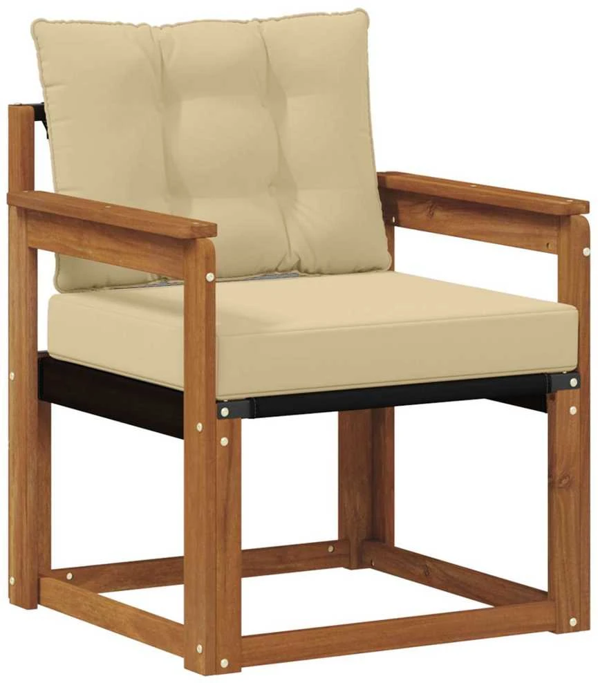 Lauko sofa Kietos akacijos mediena Natūrali