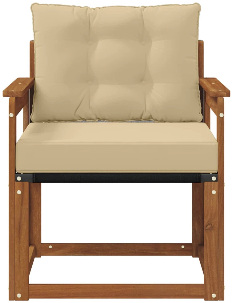 Lauko sofa Kietos akacijos mediena Natūrali