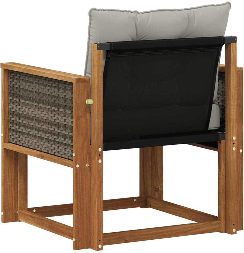 Lauko sofa Kietos akacijos mediena Natūrali