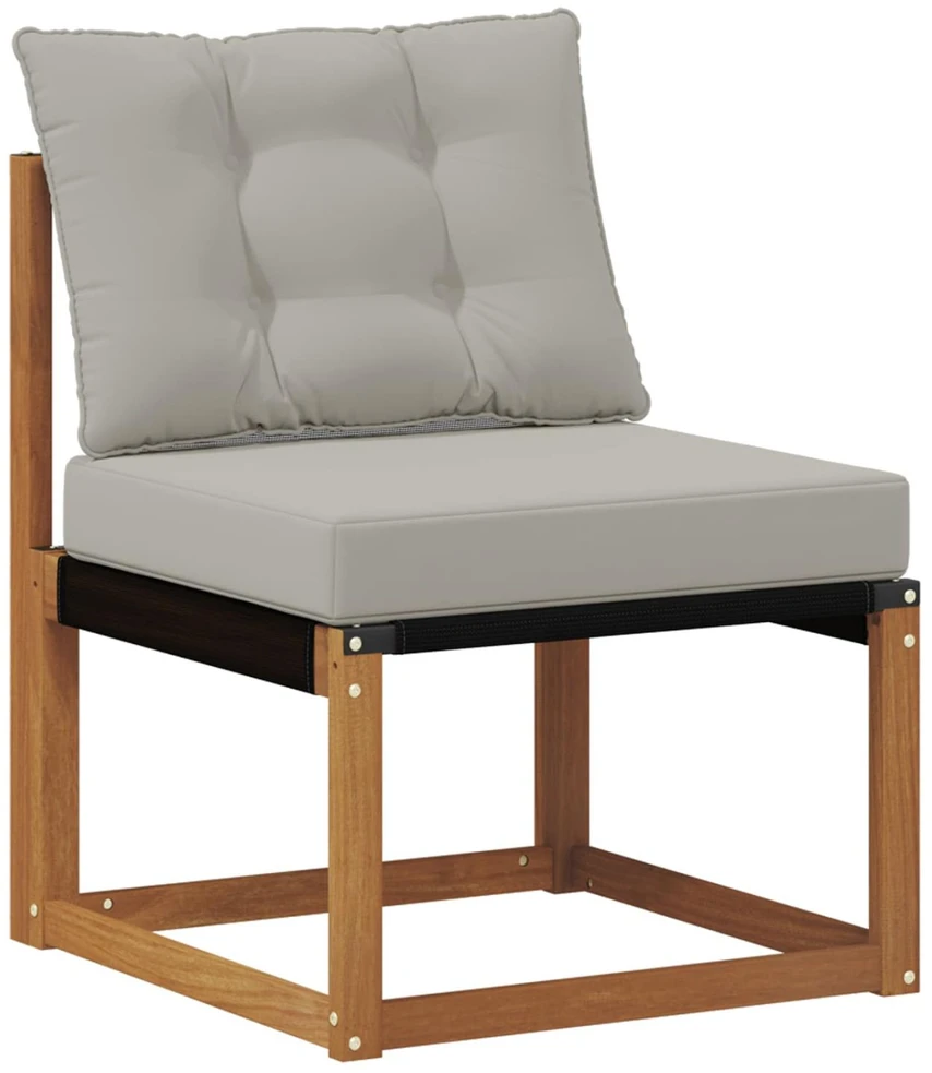 Lauko sofa Kietos akacijos mediena Natūrali