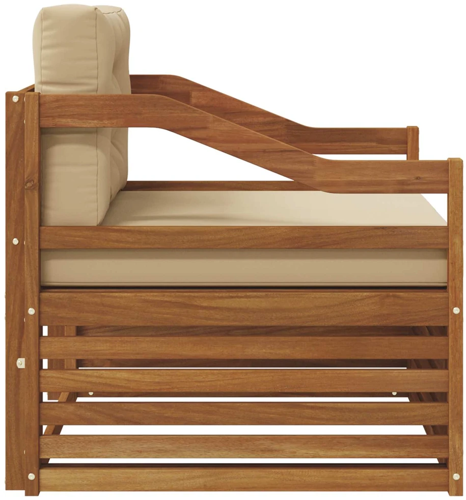 Lauko sofa Natūralus ir bežinis