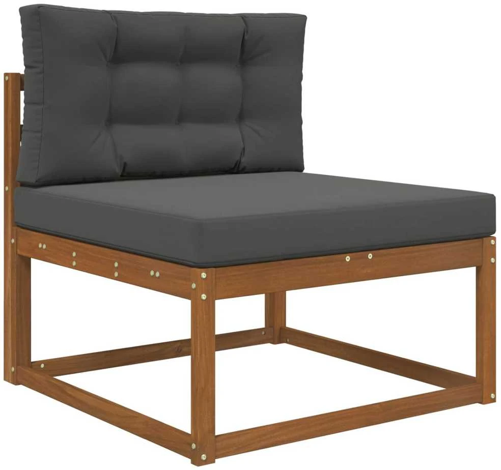 Lauko sofa pagalvėlė Poliesteris Antracito 80 x 80 cm