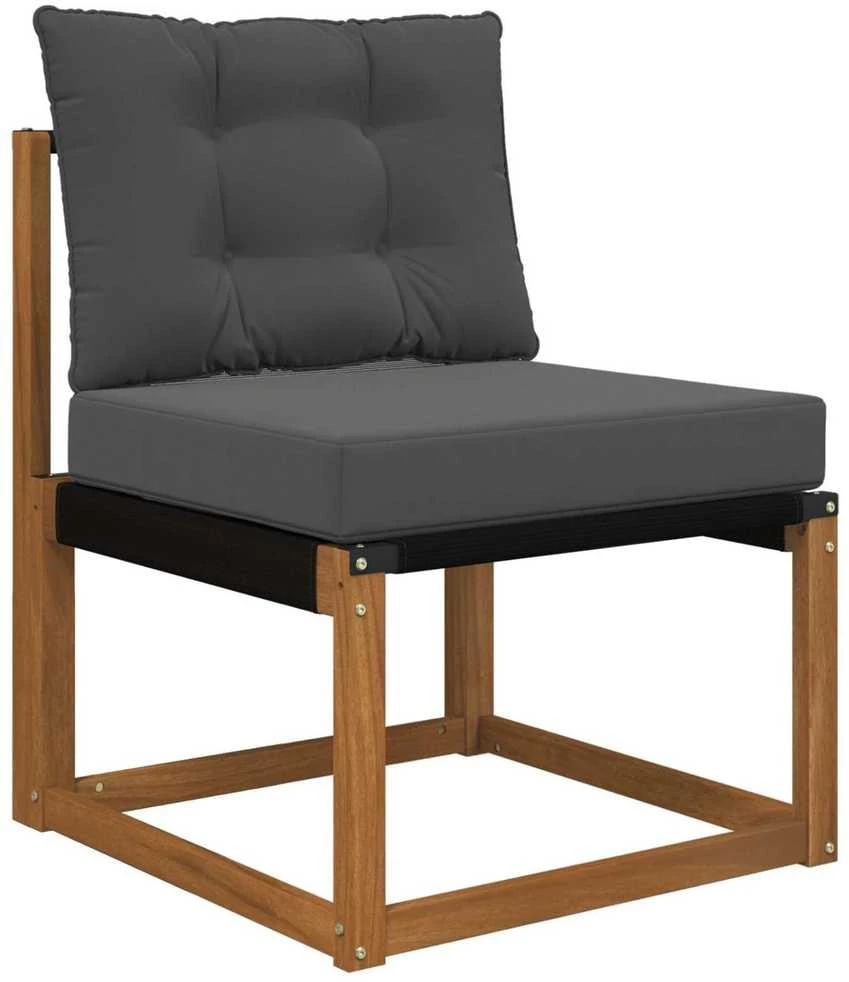 Lauko sofa pagalvėlė Poliesteris Antracito 60 x 50,5 cm