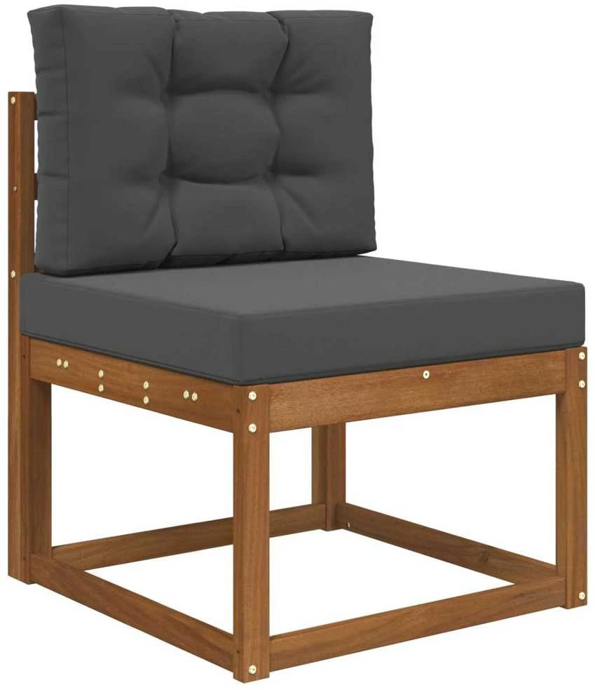Lauko sofa pagalvėlė Poliesteris Antracito 60 x 60 cm