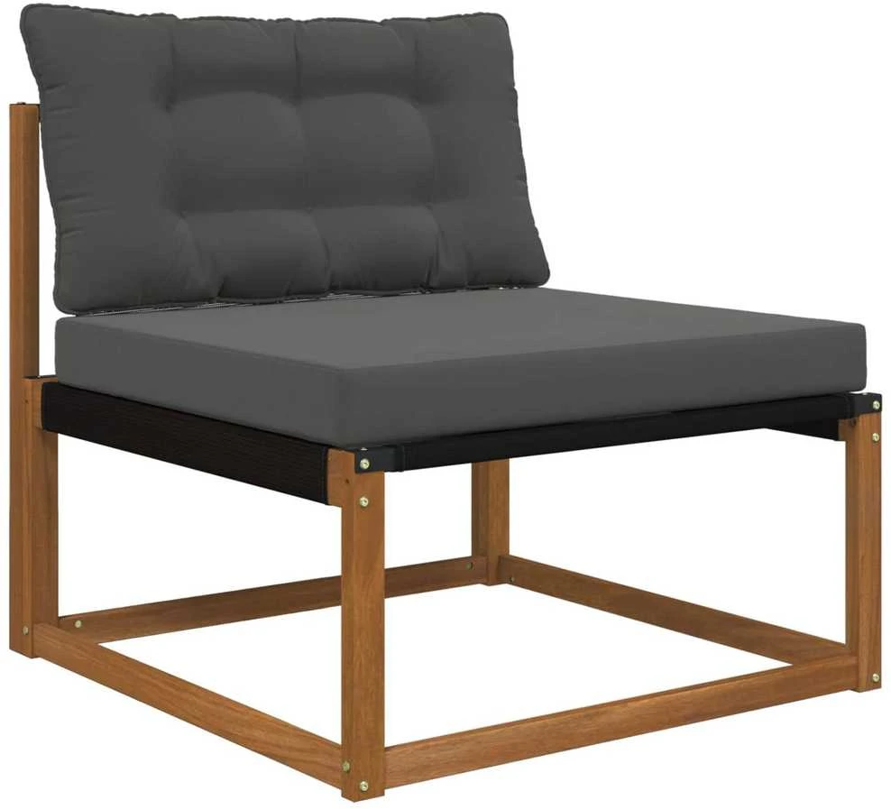 Lauko sofa pagalvėlė Poliesteris Antracito 80 x 68,5 cm