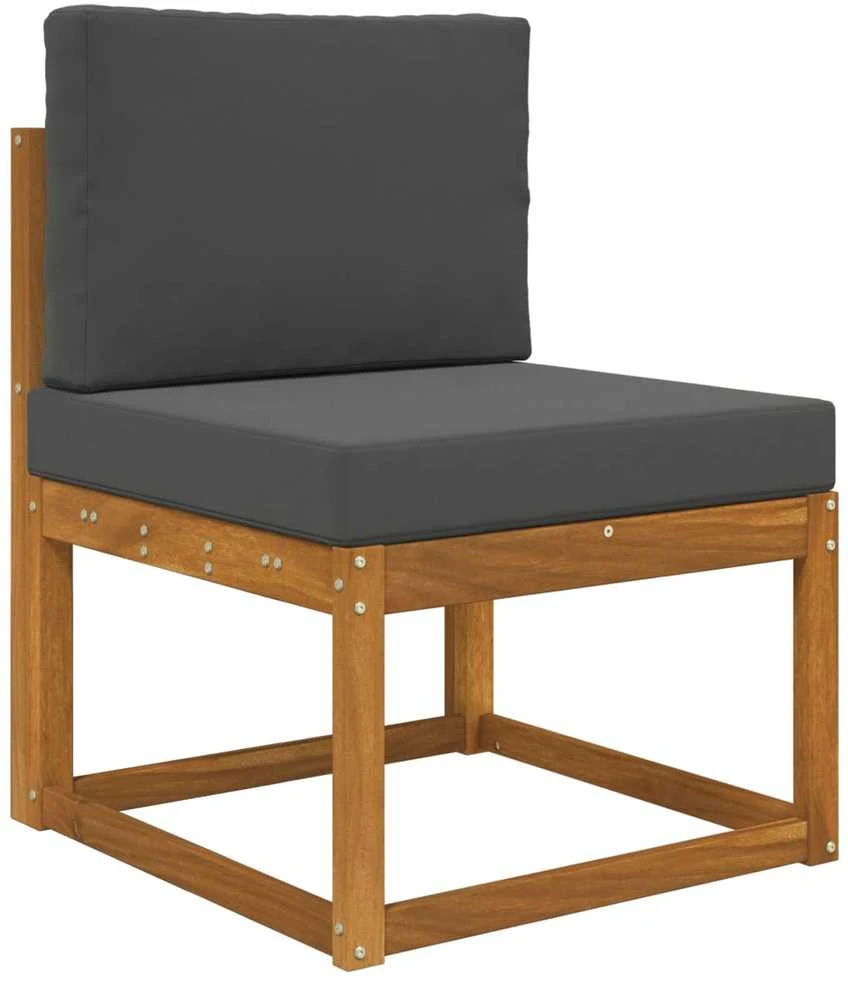 Lauko sofa pagalvėlė Poliesteris Antracito 60 x 60 cm