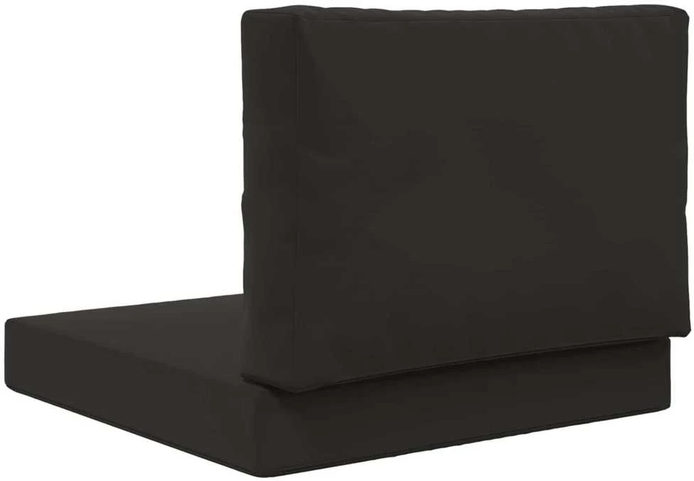 Lauko sofa pagalvėlė Poliesteris Juoda 60 x 60 cm