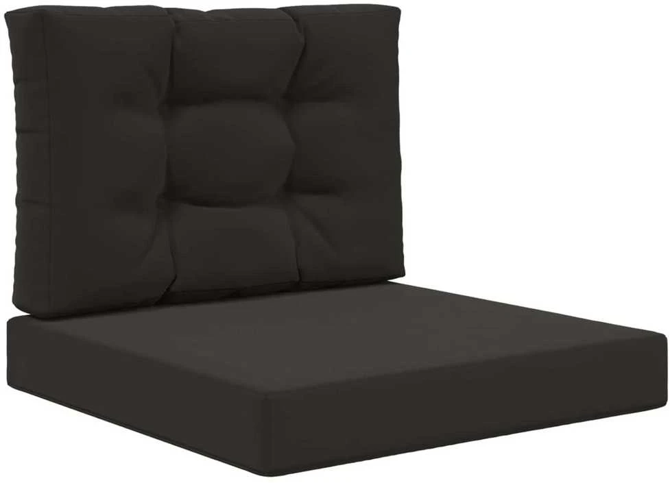 Lauko sofa pagalvėlė Poliesteris Juoda 60 x 60 cm