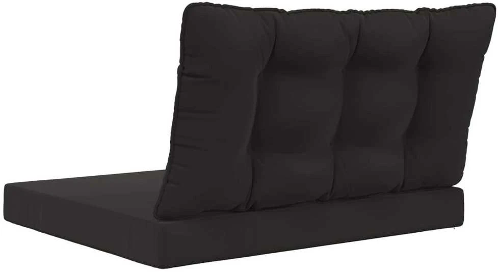 Lauko sofa pagalvėlė Poliesteris Juoda 80 x 68,5 cm