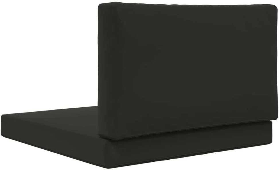 Lauko sofa pagalvėlė Poliesteris Juoda 80 x 80 cm